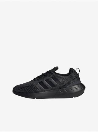 Černé pánské žíhané boty adidas Originals Swift Run 22