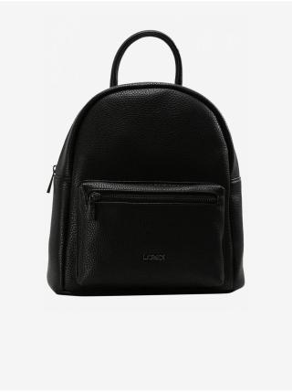 Černý dámský batoh L.CREDI Budapest Backpack Black