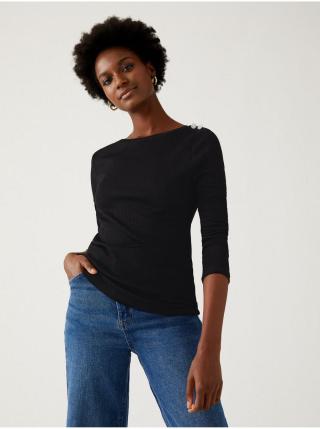 Černý dámský lehký svetr Marks & Spencer