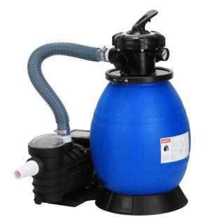 Čerpadlo pískové filtrace Mauk, 400 W 11000 l/h / černá / modrá