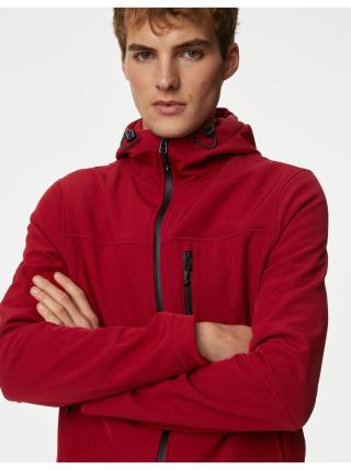Červená pánská flísová podšitá nepromokavá bunda s technologií Stormwear™ Marks & Spencer