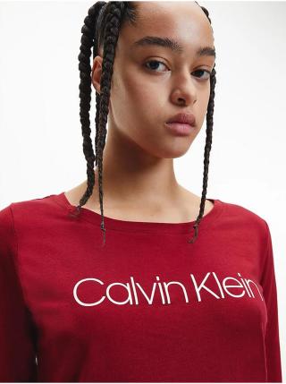 Červené dámské pyžamo Calvin Klein Underwear