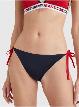 Červeno-modrý dámský spodní díl plavek Tommy Hilfiger Underwear