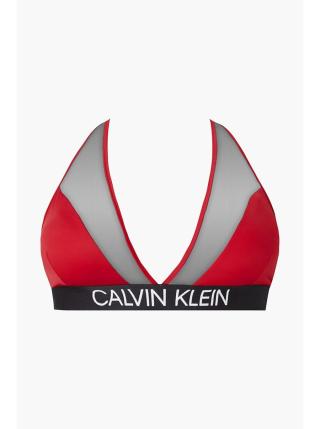 Červený horní díl plavek High Apex Triangle-RP Calvin Klein Underwear