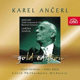 Česká filharmonie, Karel Ančerl – Ančerl Gold Edition 18. Mozart: Koncerty - Voříšek: Symfonie D dur CD