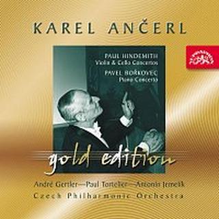 Česká filharmonie, Karel Ančerl – Ančerl Gold Edition 30. Hindemith: Koncert pro housle a orch., Koncert pro violoncello a orch. - Bořkovec: Koncert p