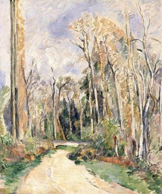 Cezanne, Paul - Obrazová reprodukce Path at the entrance of the forest,