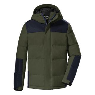 Chlapecká zimní bunda killtec 207 zelená/černá 140