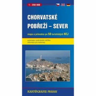 Chorvatské pobřeží - sever, 1:250 000