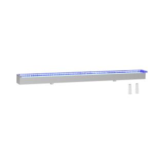 Chrlič vody - 120 cm - LED osvětlení - modrá/bílá barva - výtok 30 mm