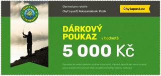 Chyť a pusť Dárkový poukaz 5000 Kč