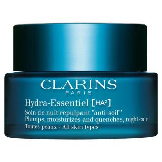 Clarins Hydratační noční krém pro všechny typy pleti Hydra Essentiel  50 ml