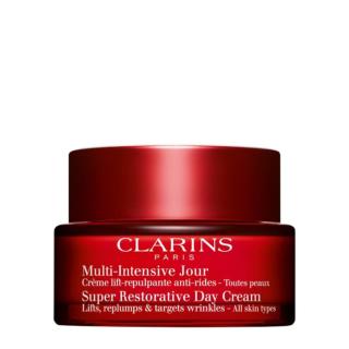 Clarins Super Restorative Day Cream All Skin Types denní krém proti stárnutí pro zralou pleť 50 ml