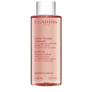 Clarins Zklidňující tonizační voda pro velmi suchou až citlivou pleť  400 ml