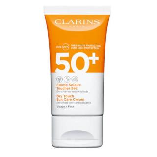 Clarins Zmatňující pleťový krém na opalování SPF 50+  50 ml