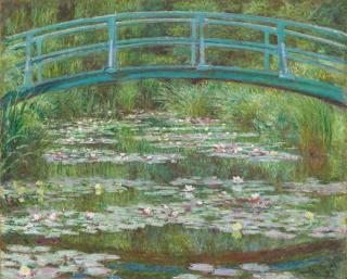 Claude Monet - Obrazová reprodukce The Japanese Footbridge, 1899,