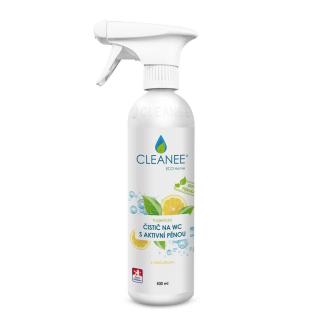 CLEANEE ECO Home Hygienický čistič WC s aktivní pěnou citron 500 ml