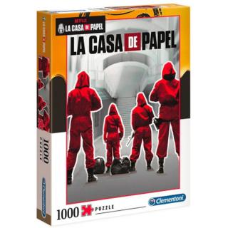 Clementoni - Puzzle 1000 La casa de papel