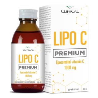 Clinical LIPO C premium roztok pro podporu imunity, snížení míry únavy a vyčerpání 250 ml