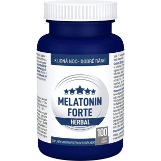 Clinical Melatonin Forte Herbal tablety pro klidný spánek 100 tbl