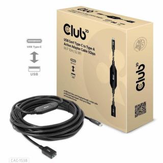 Club 3D Kabel USB-C na USB-A, 5 Gbps , 10m CAC-1538