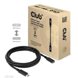 Club 3D Prodlužovací kabel USB-C, 4K 60Hz  CAC-1529, 2m