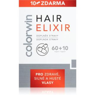 Colorwin Hair elixir doplněk stravy pro podporu zdraví vlasů 70 cps