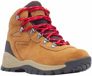 Columbia Dámské outdoorové boty Women's Newton Ridge Plus Waterproof Amped Hiking Boot Elk/Mountain Red 37,5