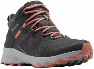 Columbia Dámské outdoorové boty Women's Peakfreak II Mid OutDry Shoe Dark Grey/Dark Coral 38,5