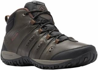 Columbia Pánské outdoorové boty Men's Woodburn II Chukka Waterproof Omni-Heat Shoe Cordovan/Garnet Red 42,5