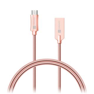 Connect It kabel Cca-3010-rg Micro Usb 1m růžový