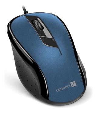 Connect It myš Cmo-1200 modrá