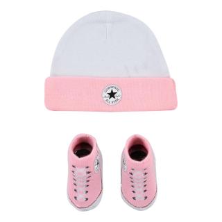 Converse CONVERSE CTP INF/TODDLER HAT, BOOTIE 2PC SET 0-6M