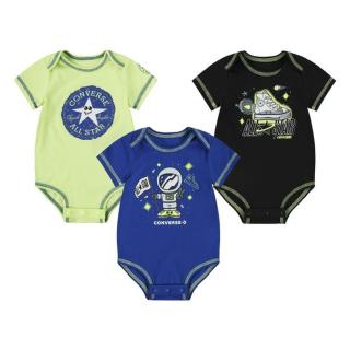 Converse space cruisers 3pk bodysuit 62-68 cm