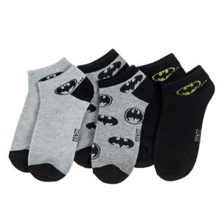 COOL CLUB - Kotníkové dětské ponožky 3 ks 34_36 BATMAN