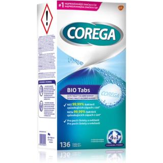 Corega Tabs Bio tablety na bělení 136 tbl