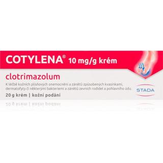 Cotylena Cotylena 10 mg/g krém proti houbám, kvasinkám a kožním plísním 20 g
