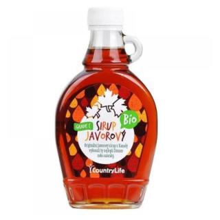 COUNTRY LIFE Sirup javorový Grade C 250 ml BIO