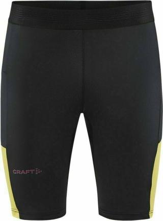 Craft PRO Hypervent Shorts Black/Cress S Běžecké kraťasy