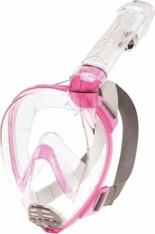 Cressi Baron Full Face Mask Clear/Pink S/M