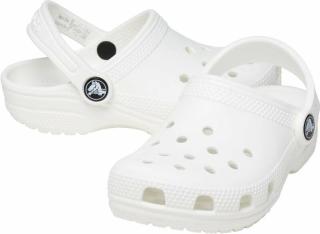 Crocs Kids' Classic Clog T White 27-28