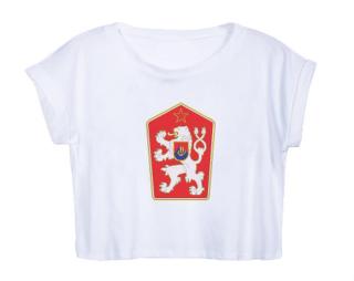 ČSSR Dámské tričko Organic Crop Top