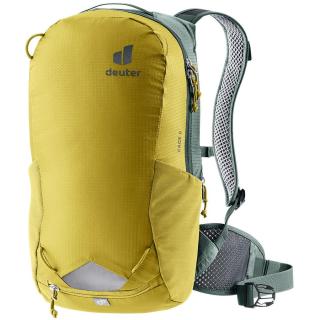 Cyklistický batoh Deuter Race 8L Turmeric/ivy