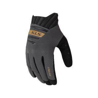 Cyklo rukavice Kellys Cutout Long 022  Anthracite  S