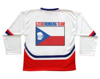 Czech drinking team Hokejový dres ČR