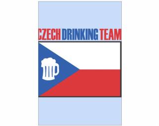 Czech drinking team Plakát 61x91 Ikea kompatibilní