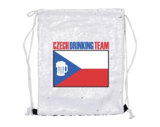 Czech drinking team Vak flitrový měnící