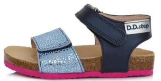 D-D-step dívčí sandály JAC051-741A modrá 30 - zánovní