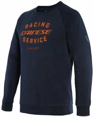 Dainese Paddock Sweatshirt Black Iris/Flame Orange L Mikina