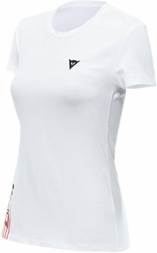Dainese T-Shirt Logo Lady White/Black M Tričko